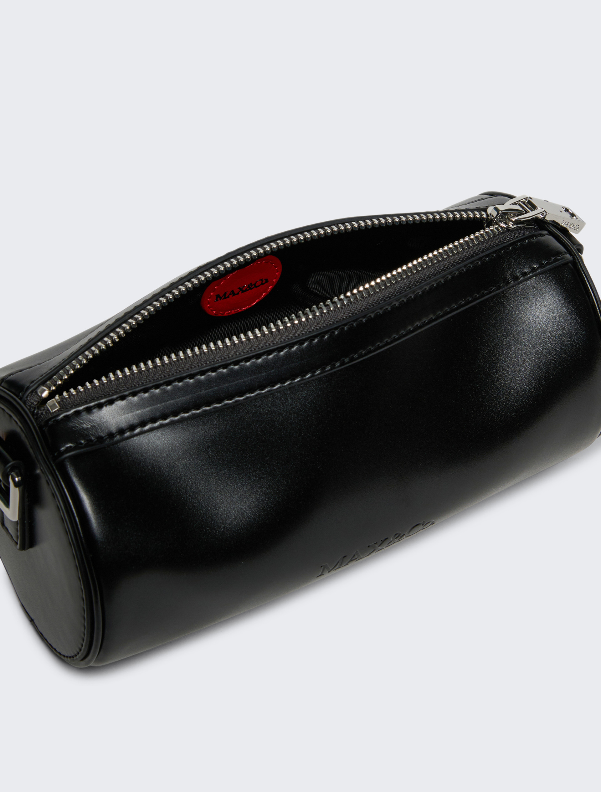 Coated fabric top hat bag KID, black | MAX&Co. Coated fabric top hat bag KID - BLACK - MAX&Co. - 6