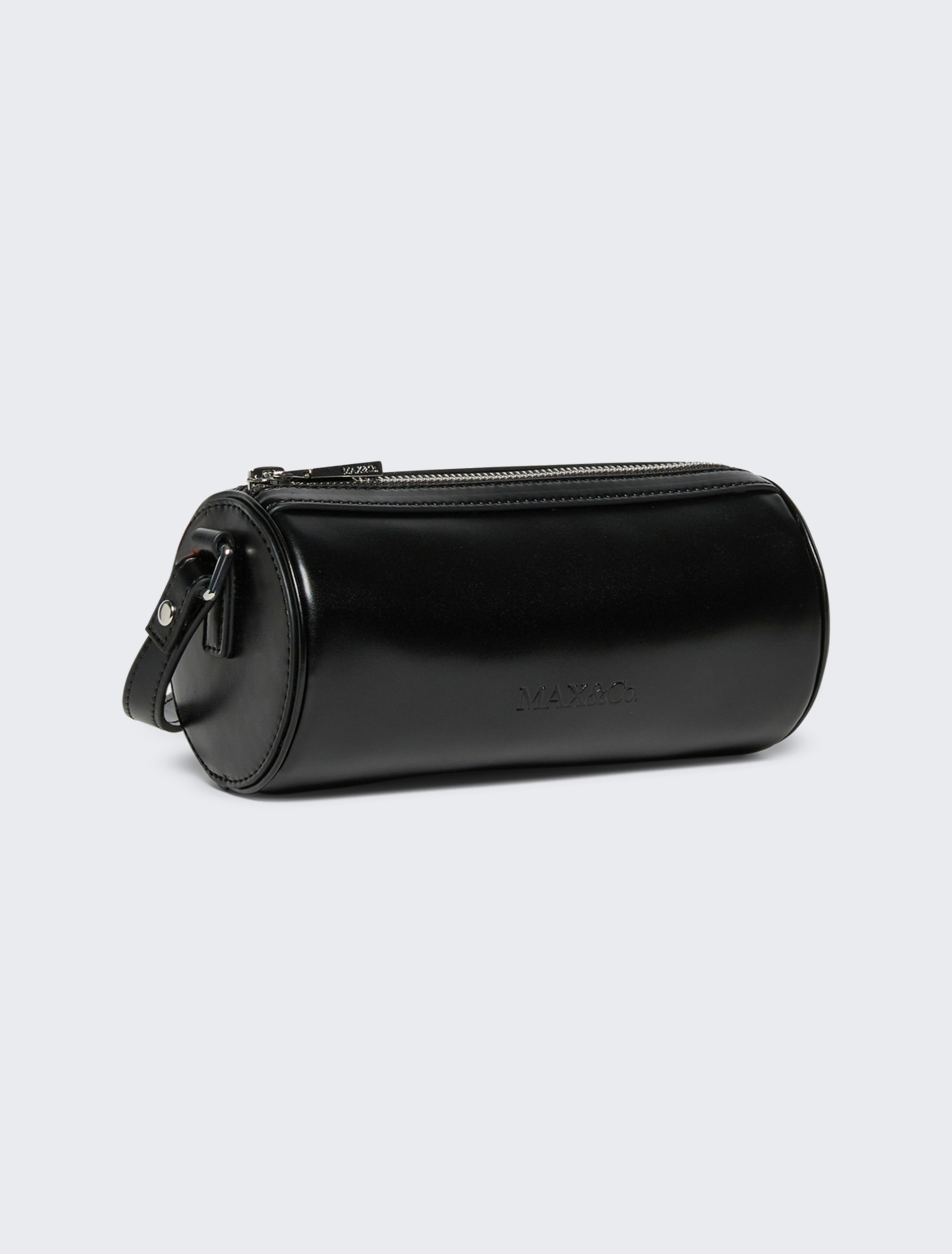Coated fabric top hat bag KID, black | MAX&Co. Coated fabric top hat bag KID - BLACK - MAX&Co.