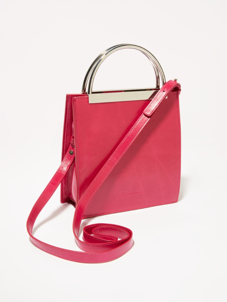 Borsa Sole in pelle - FUXIA - MAX&Co.