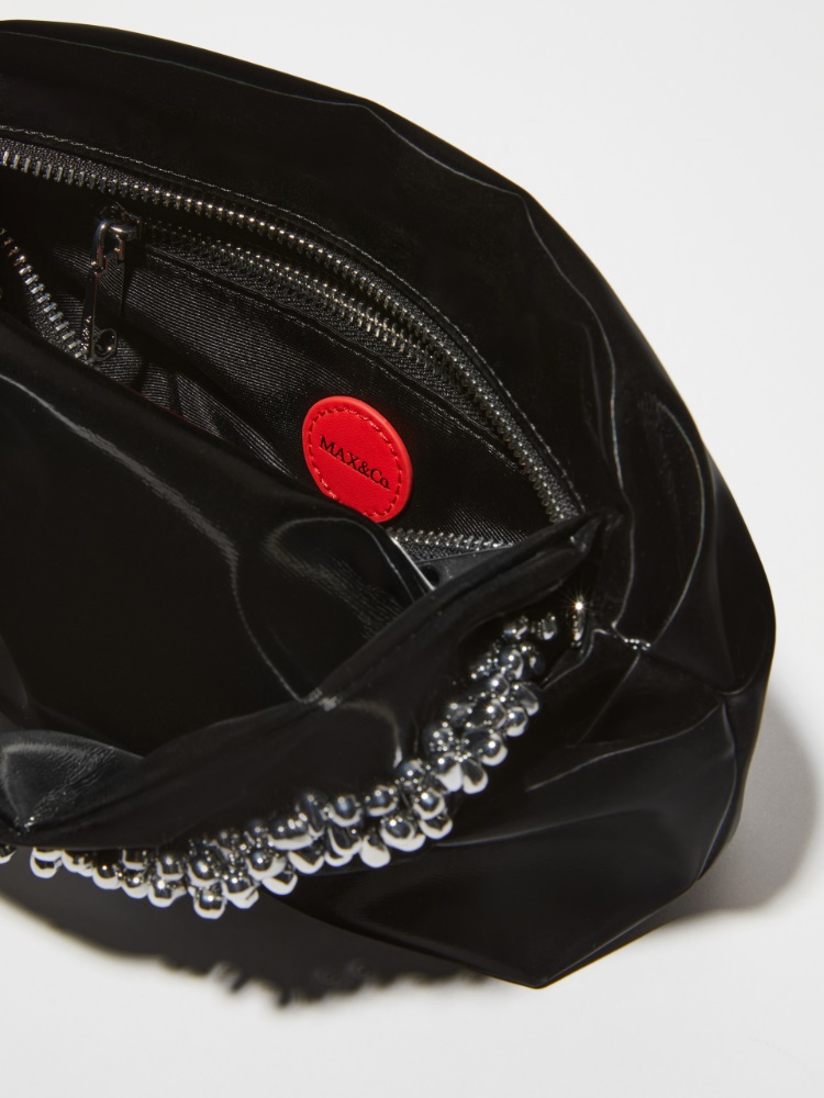 Glänzende Tasche mit Schmuck-Stickerei - MAX&Co. - 4