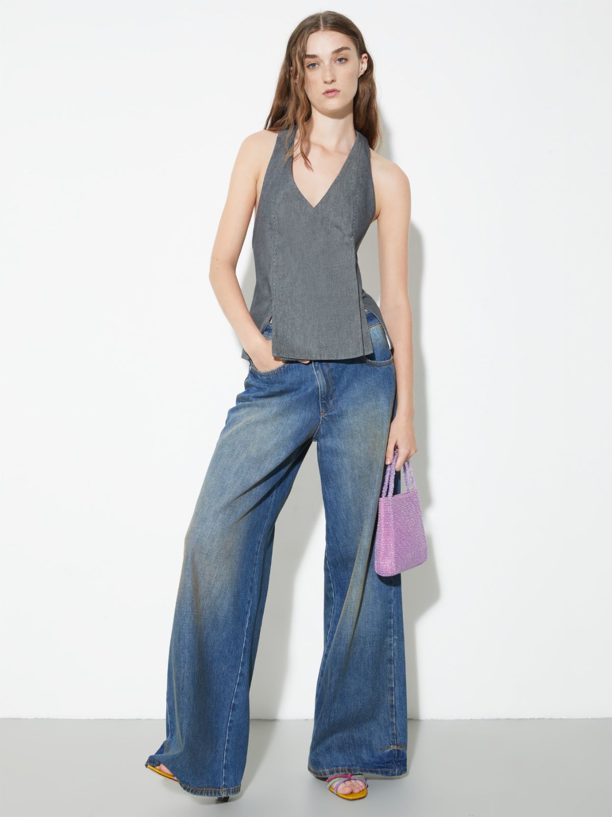 Party bag con perline ricamate - VIOLA - MAX&Co. - 6