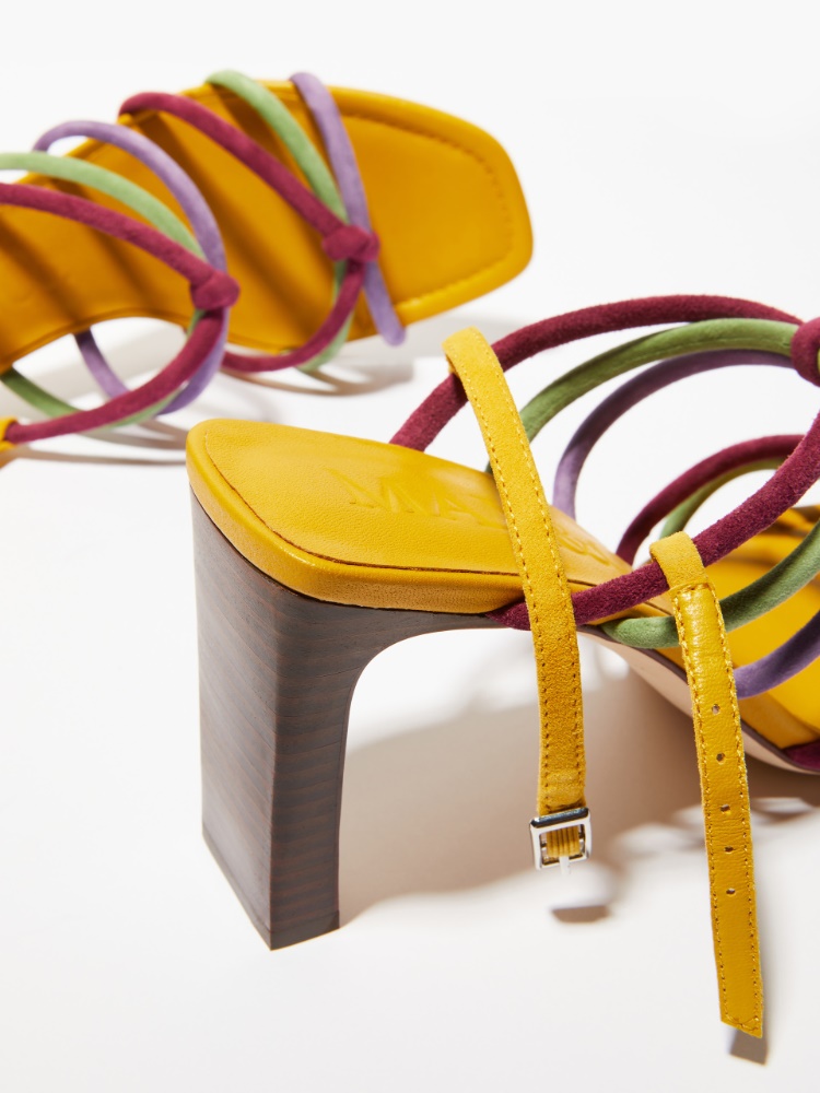 Strappy suede sandals - MAX&Co. - 3