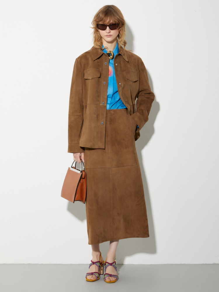 Strappy suede sandals - MAX&Co. - 5