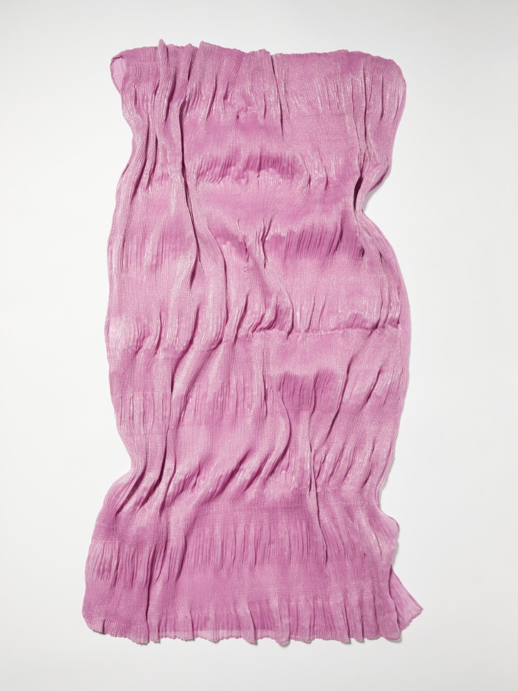 Laminated gauze stole - MAX&Co.