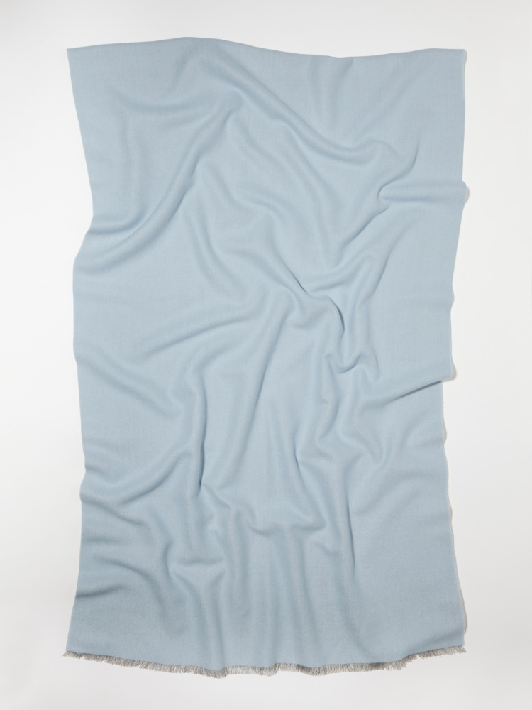 Double-face stole - SKY-BLUE - MAX&Co.