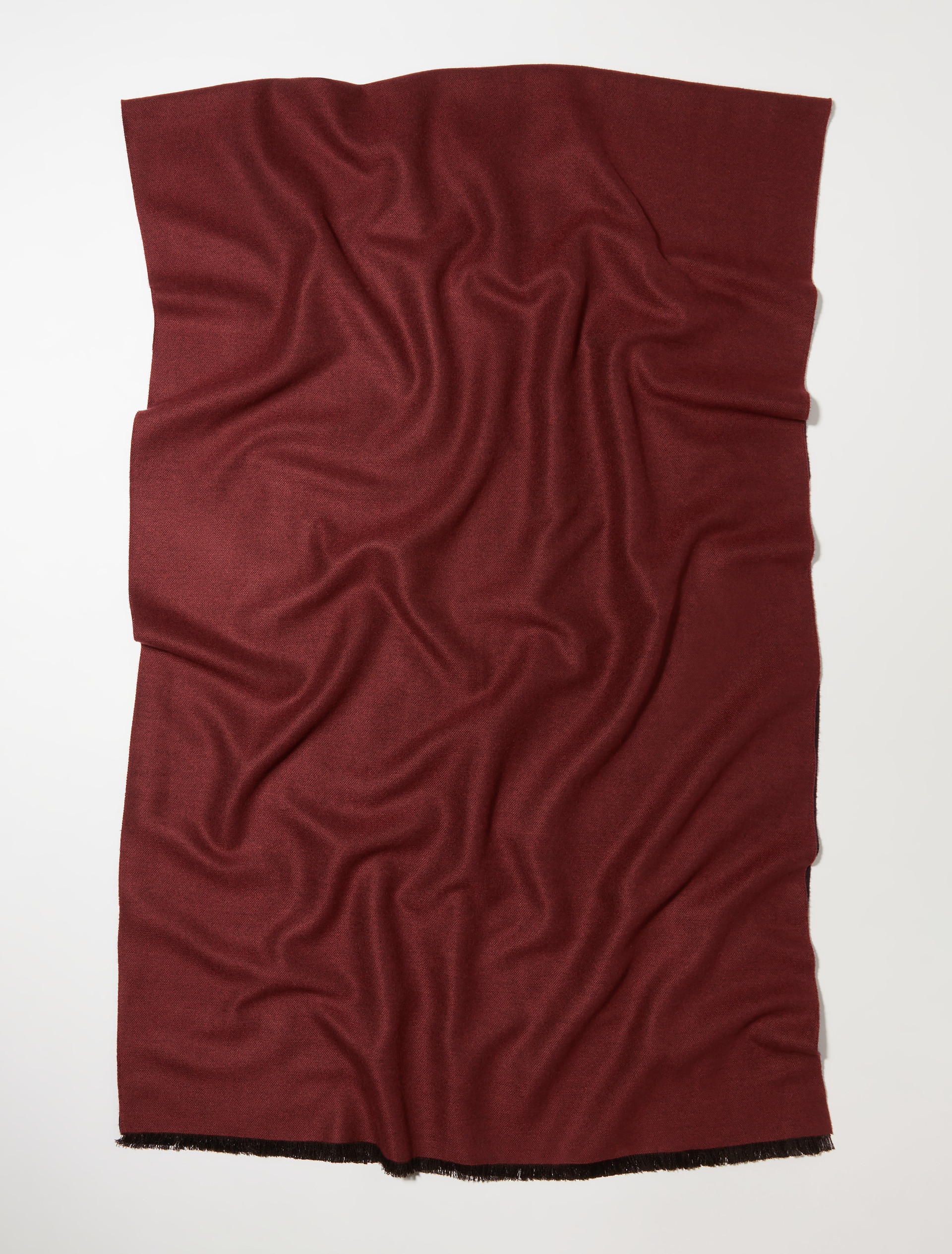 Double-face stole, bordeaux | MAX&Co. Double-face stole - BORDEAUX - MAX&Co.
