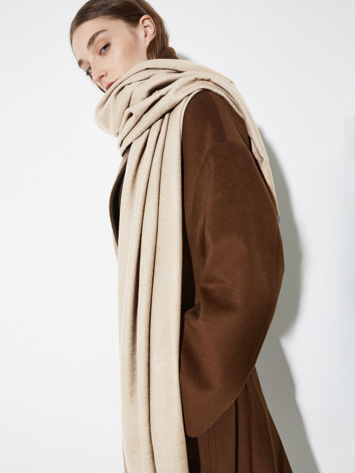 Double-face stole - CREAM - MAX&Co. - 3
