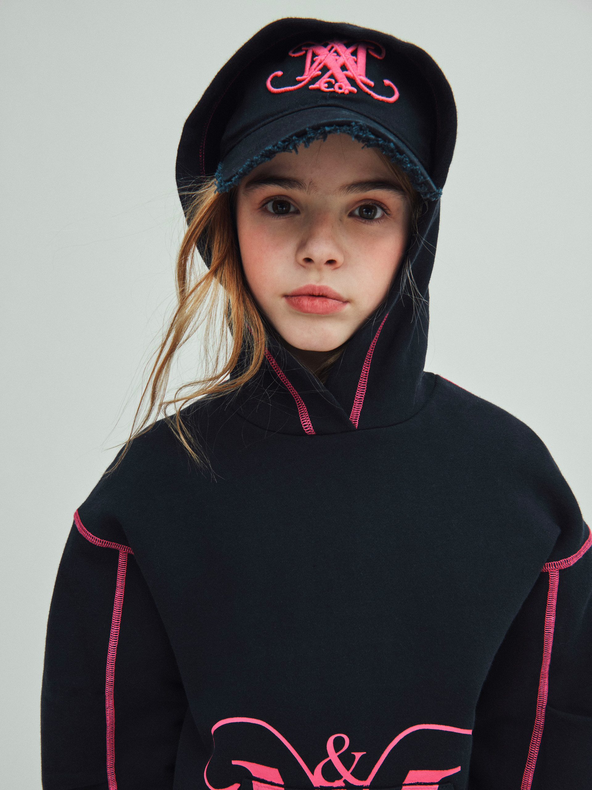 Baseball cap in gabardine with KID - MIDNIGHTBLUE - MAX&Co. - 4