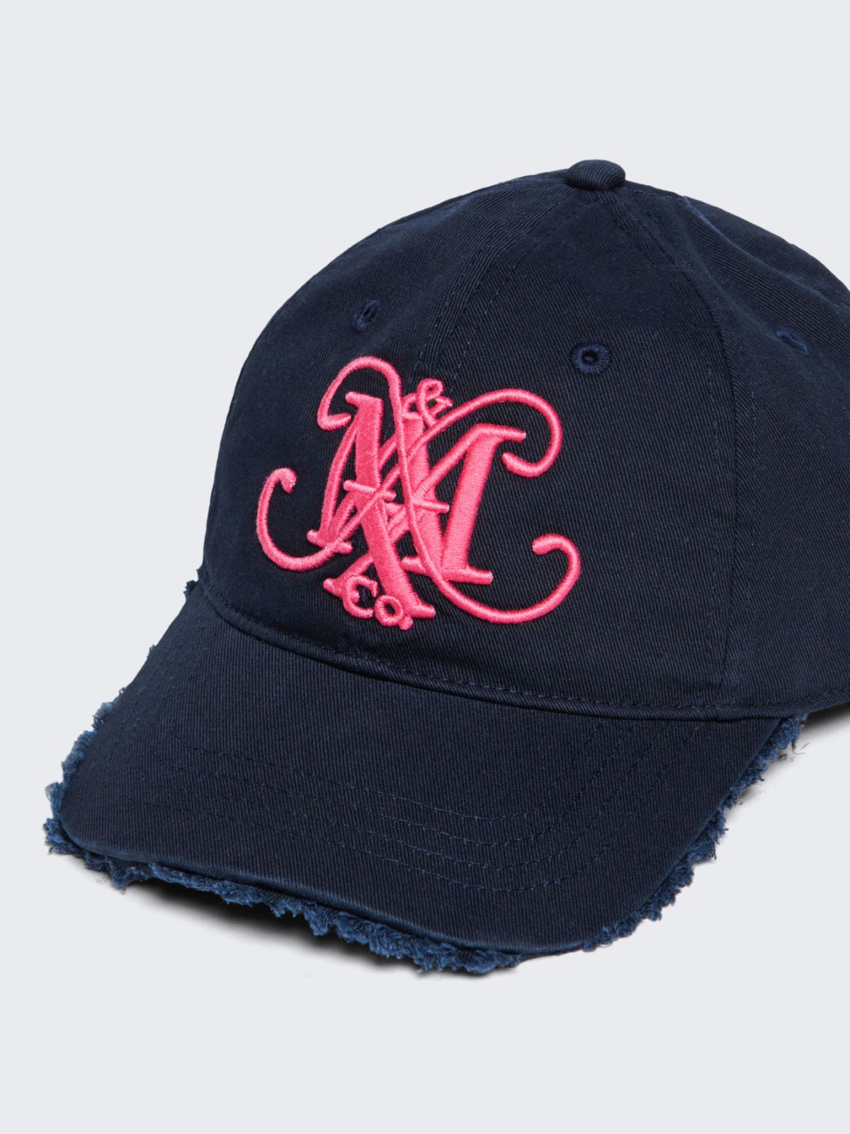 Baseball cap in gabardine with KID - MIDNIGHTBLUE - MAX&Co.