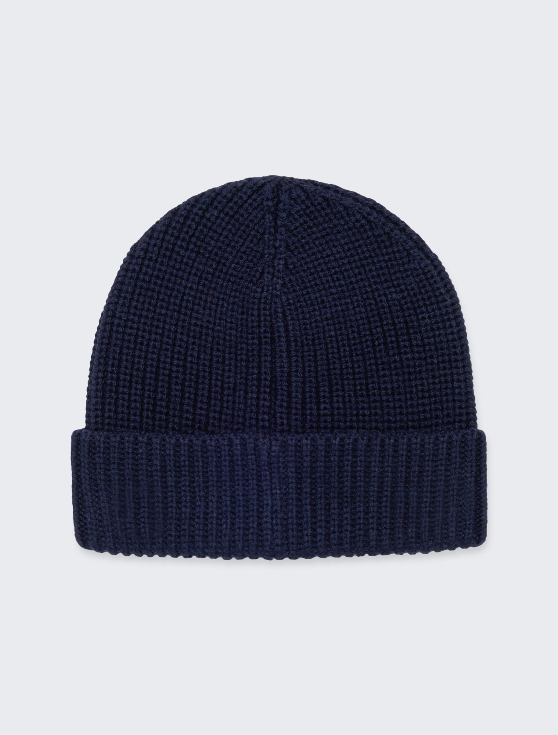 Wool blend beanie with patch KID - NAVY - MAX&Co. - 2