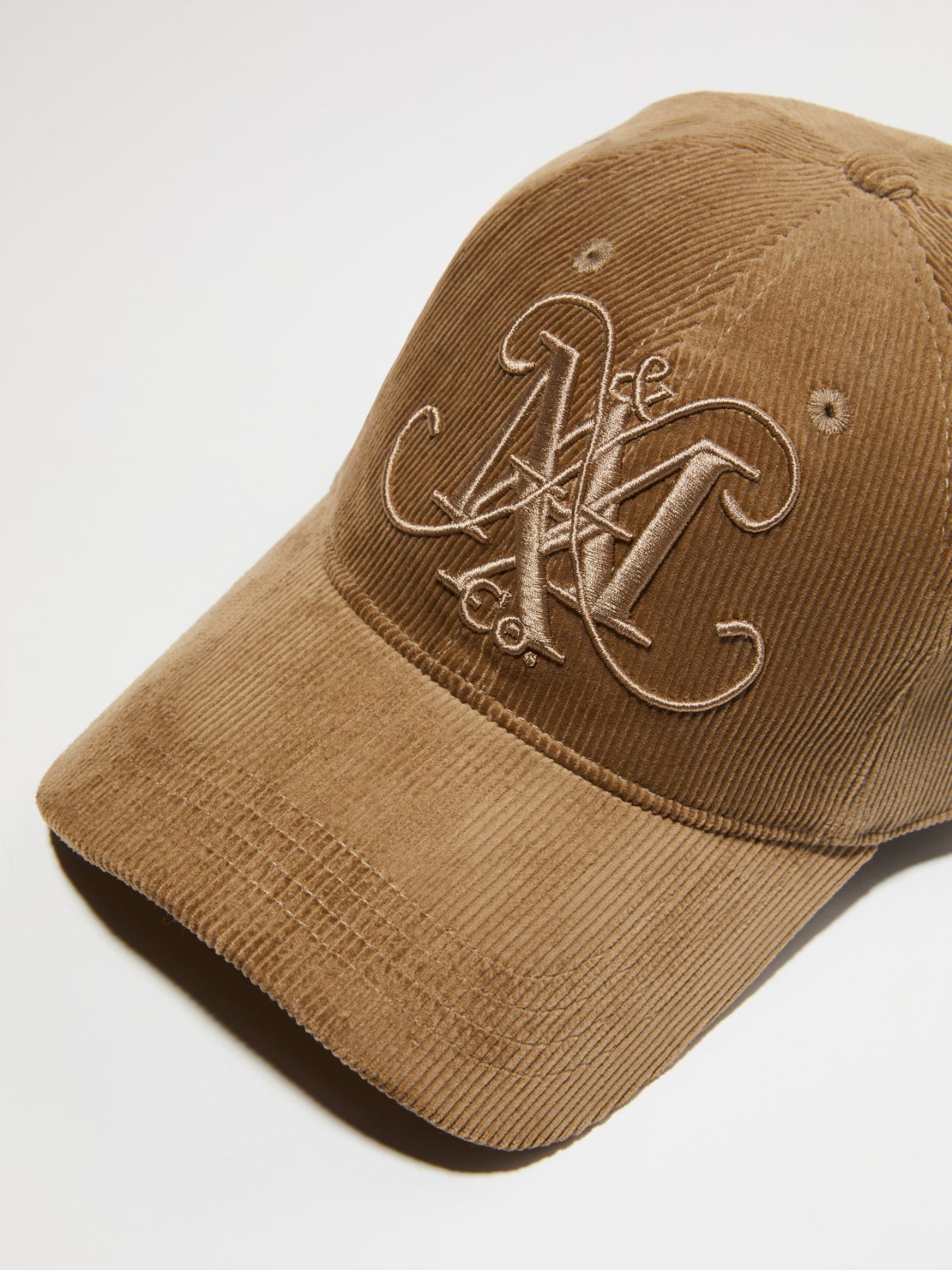 Corduroy baseball cap - BROWN - MAX&Co. - 2