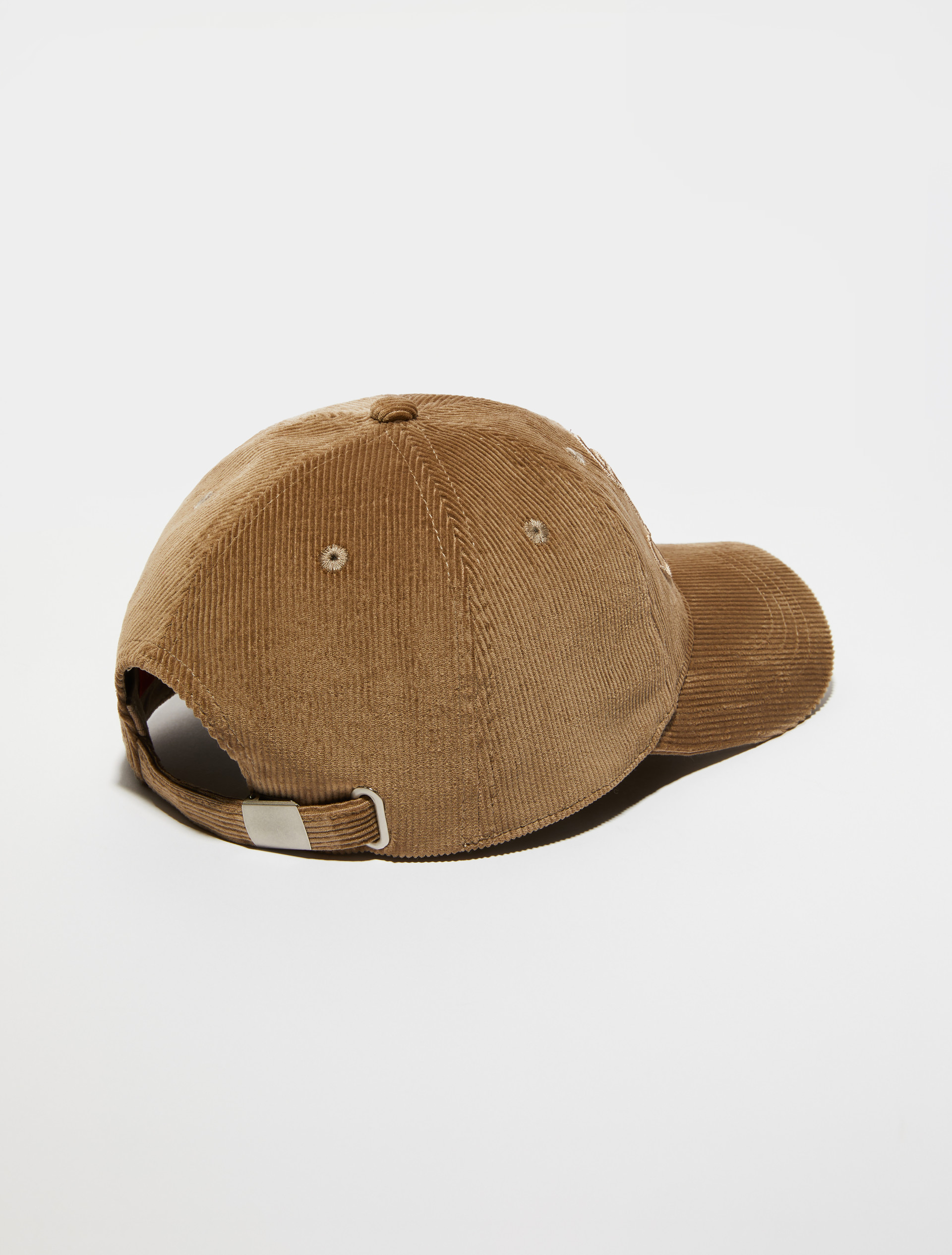 Corduroy baseball cap - BROWN - MAX&Co. - 3