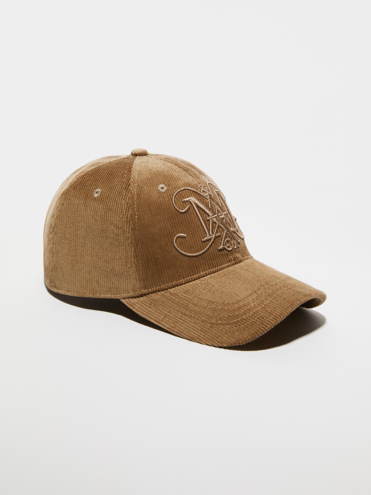 Corduroy baseball cap - BROWN - MAX&Co.