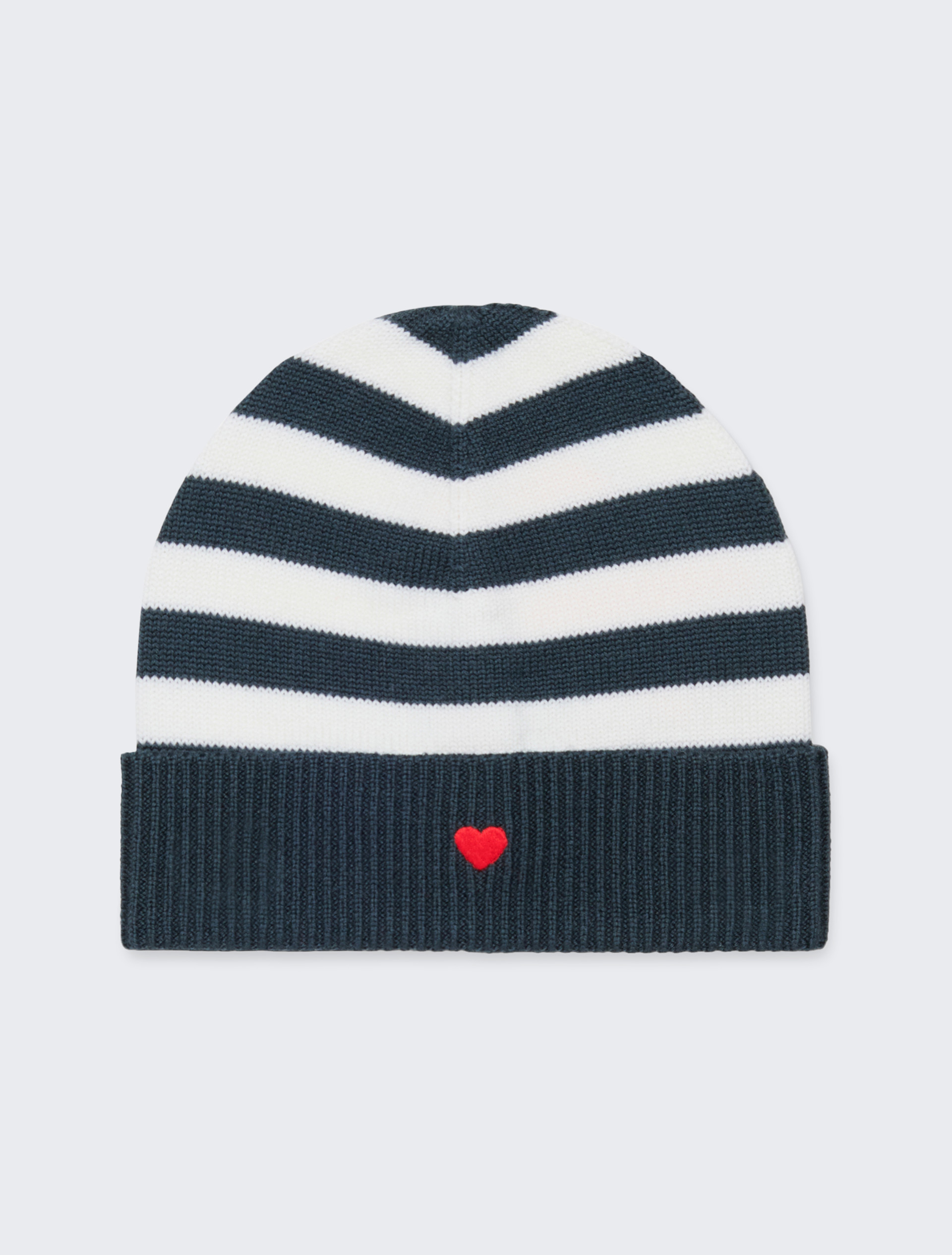 Striped wool beanie KID, medium grey | MAX&Co. Striped wool beanie KID - MEDIUM GREY - MAX&Co. - 3