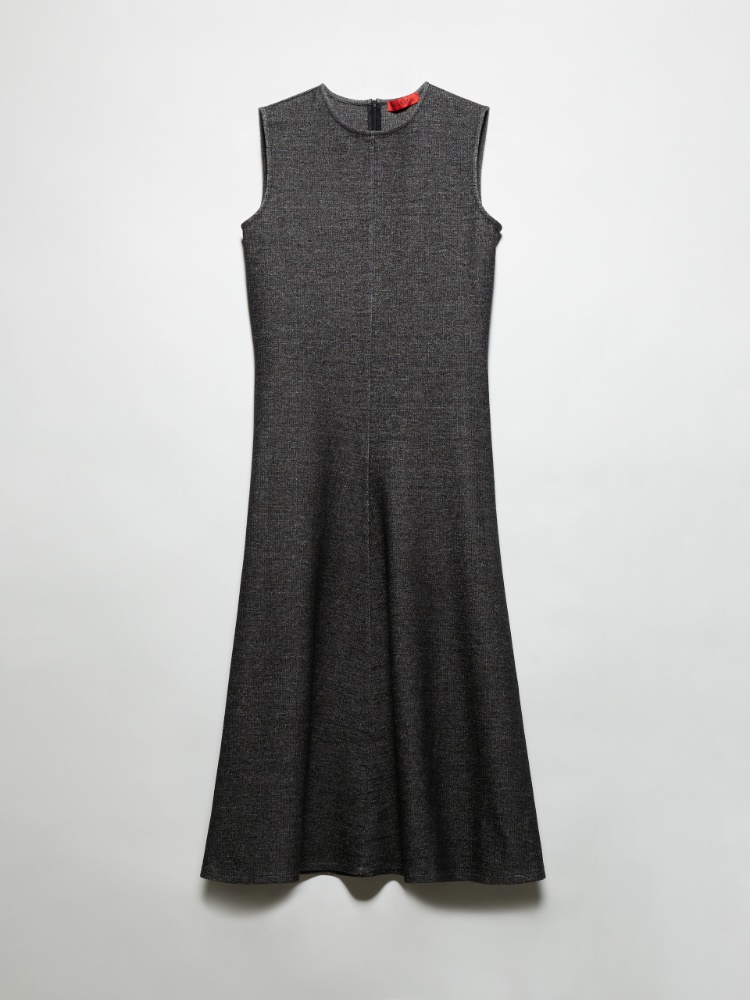 Kleid aus meliertem Jersey - ANTHRAZIT - MAX&Co.