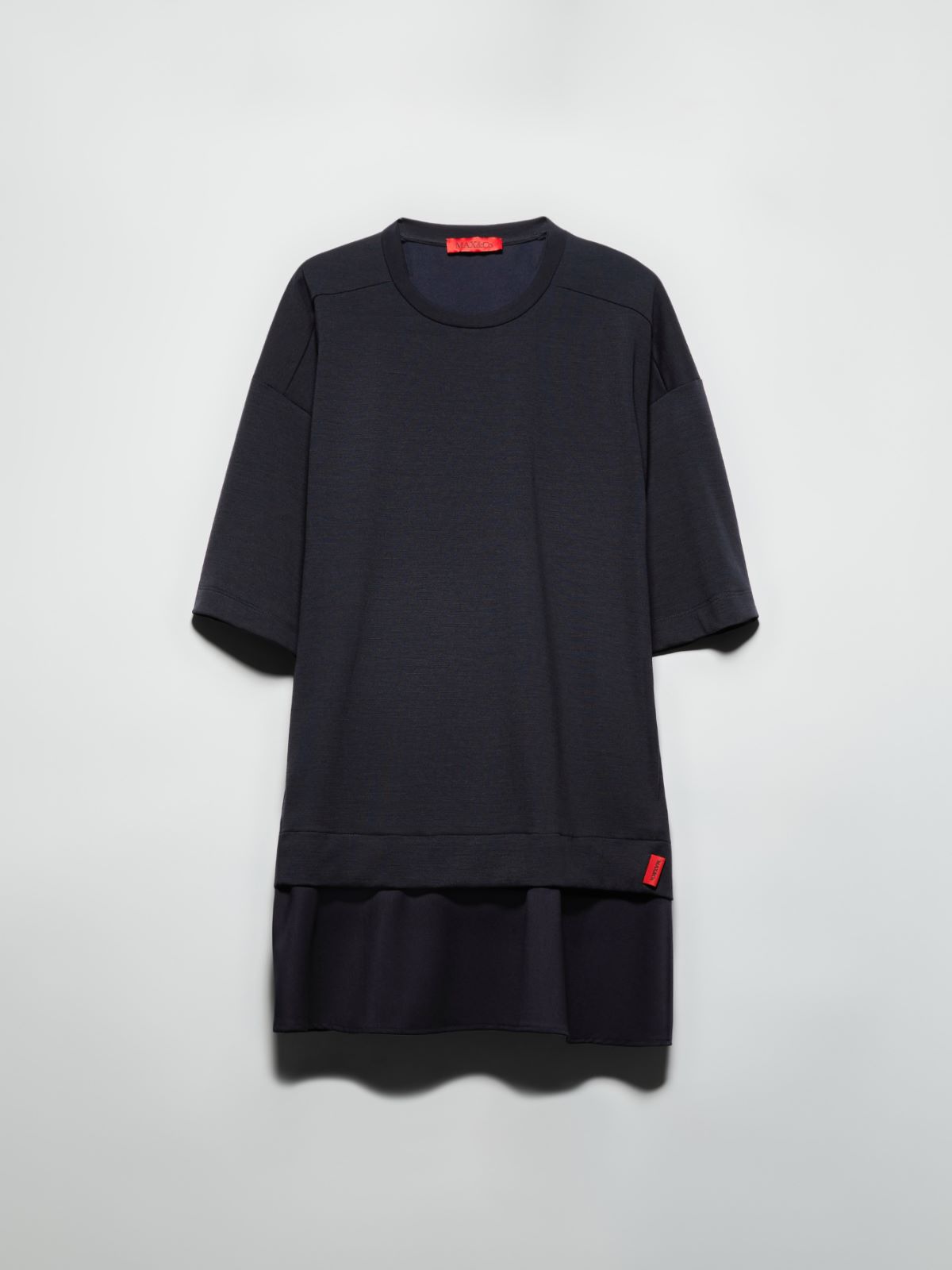 Sartorial Shifts jersey dress - NAVY - MAX&Co. - 5