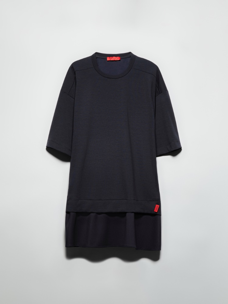 Vestido de punto Sartorial Shifts - AZUL - MAX&Co.