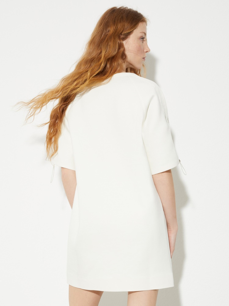 Cotton-blend jersey tunic dress - MAX&Co. - 2