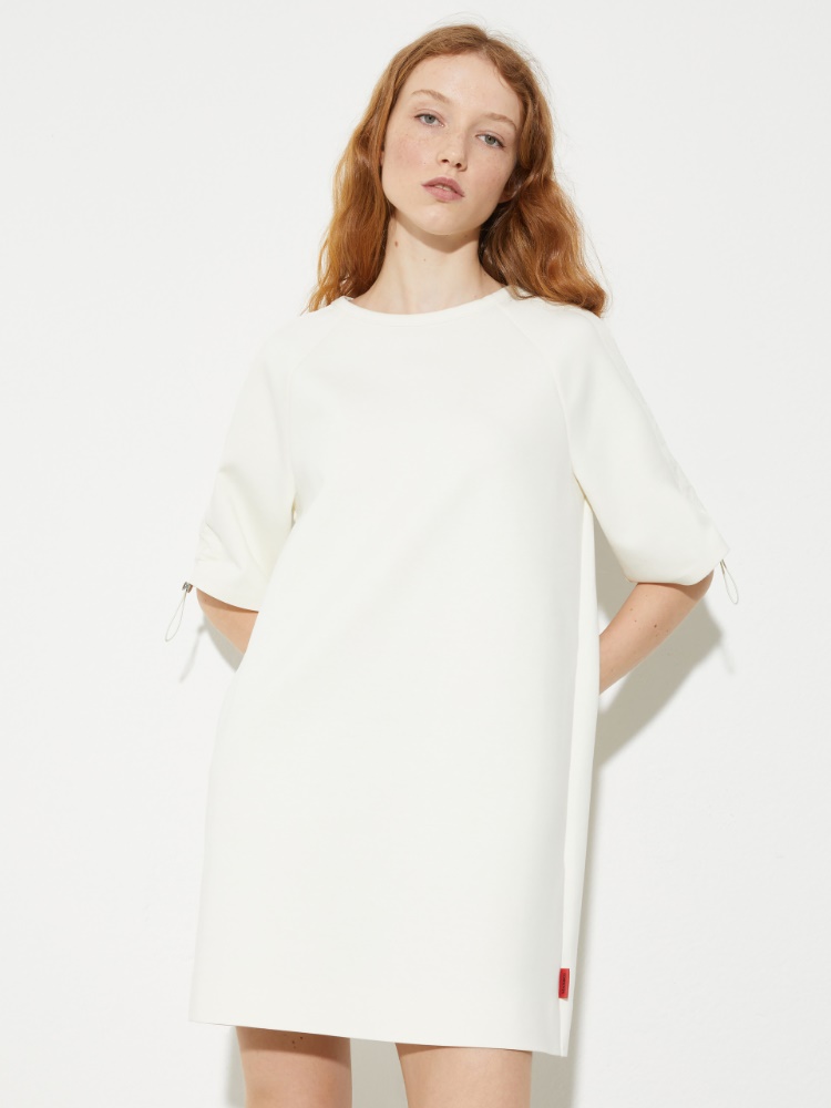 Cotton-blend jersey tunic dress - MAX&Co.
