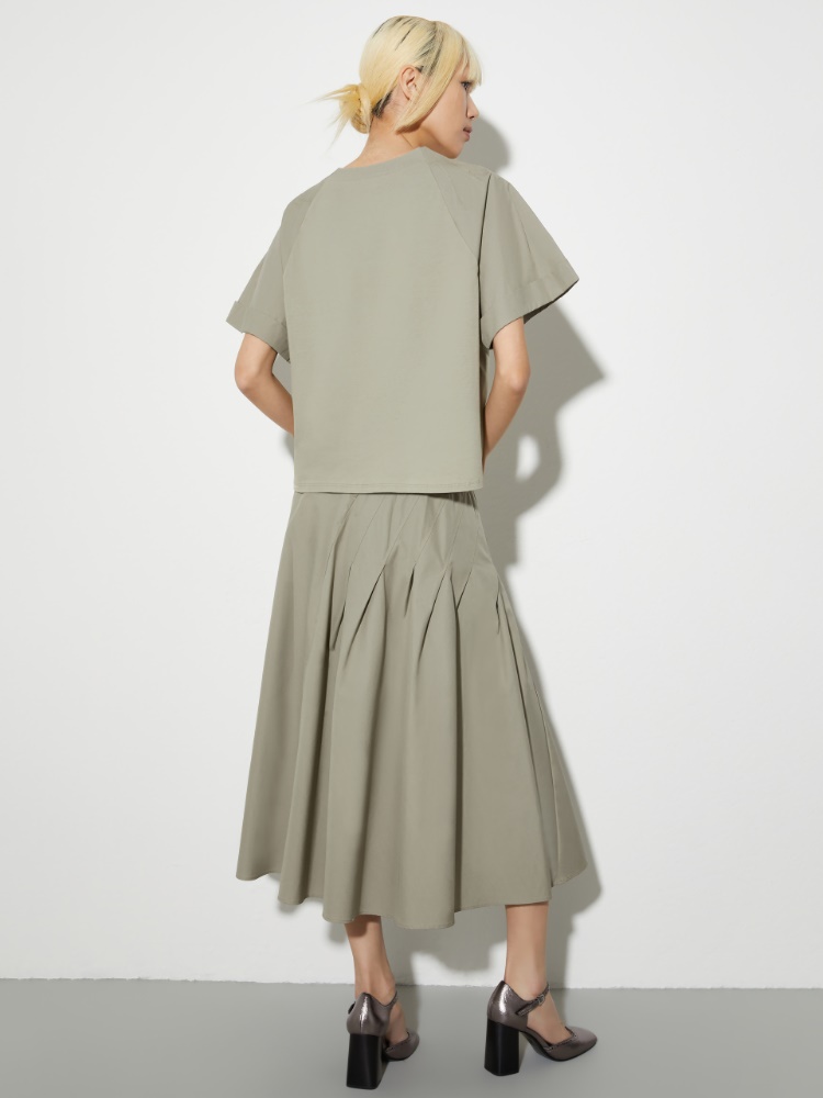 Jersey and poplin 2-in-1 dress - MAX&Co. - 2