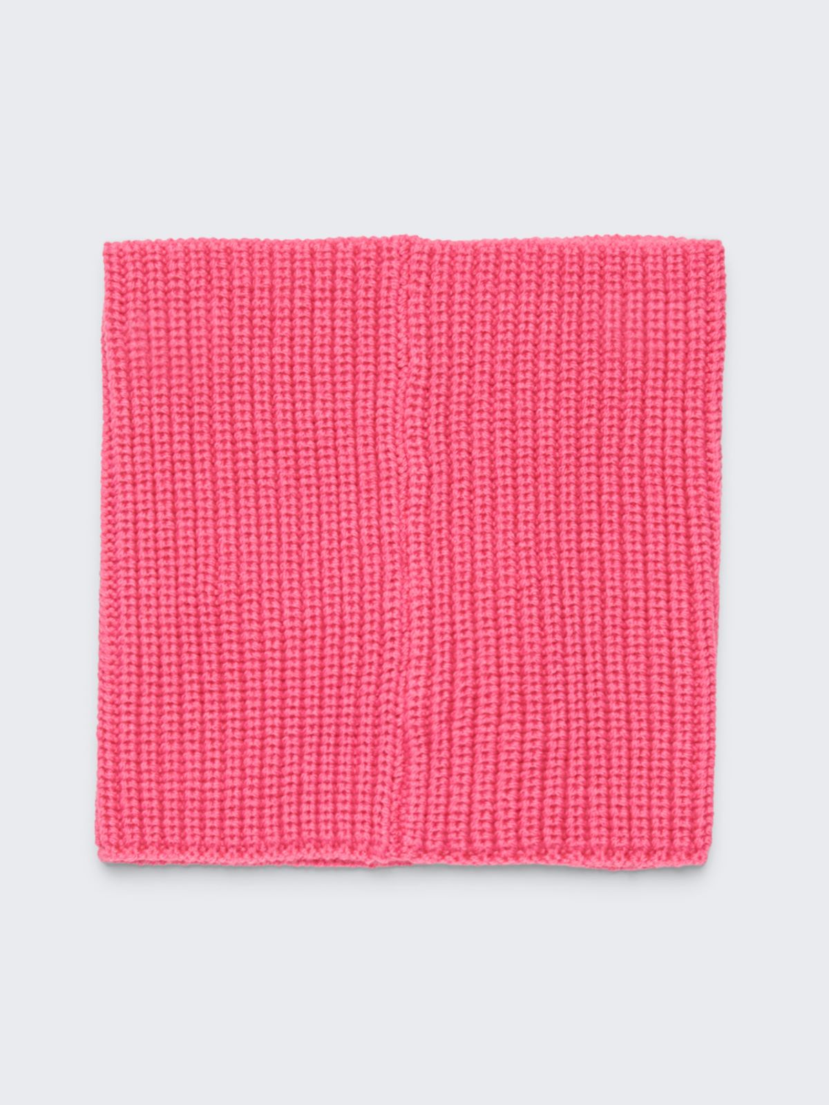 Wool-blend knit collar with patch KID - PINK - MAX&Co. - 2
