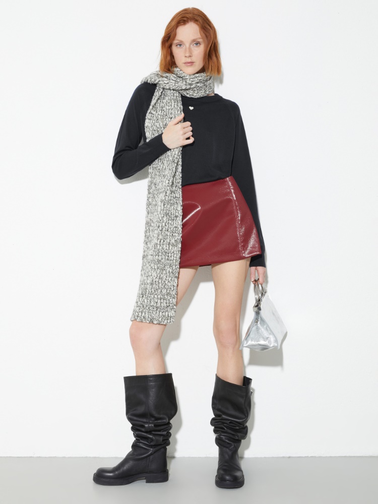 Wool and alpaca scarf - MAX&Co. - 4