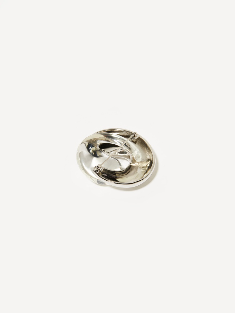 Metal and plexiglass brooch - MAX&Co. - 2