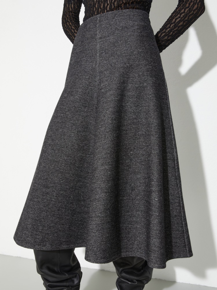 Rock aus meliertem Jersey - MAX&Co. - 3