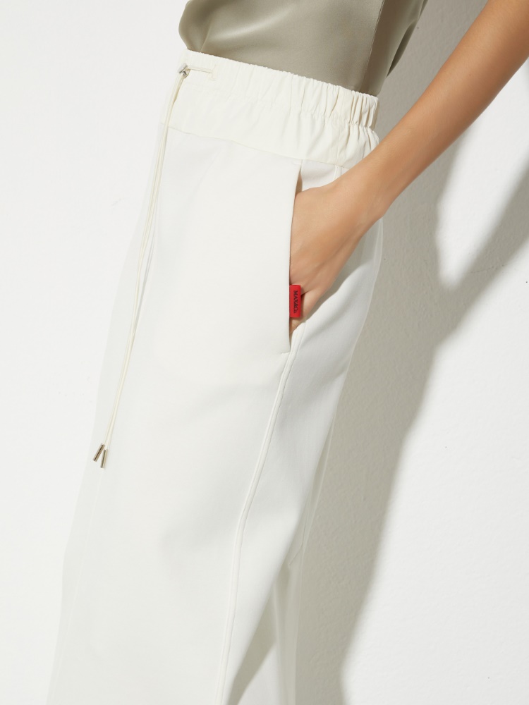 Jersey and nylon skirt - MAX&Co. - 3