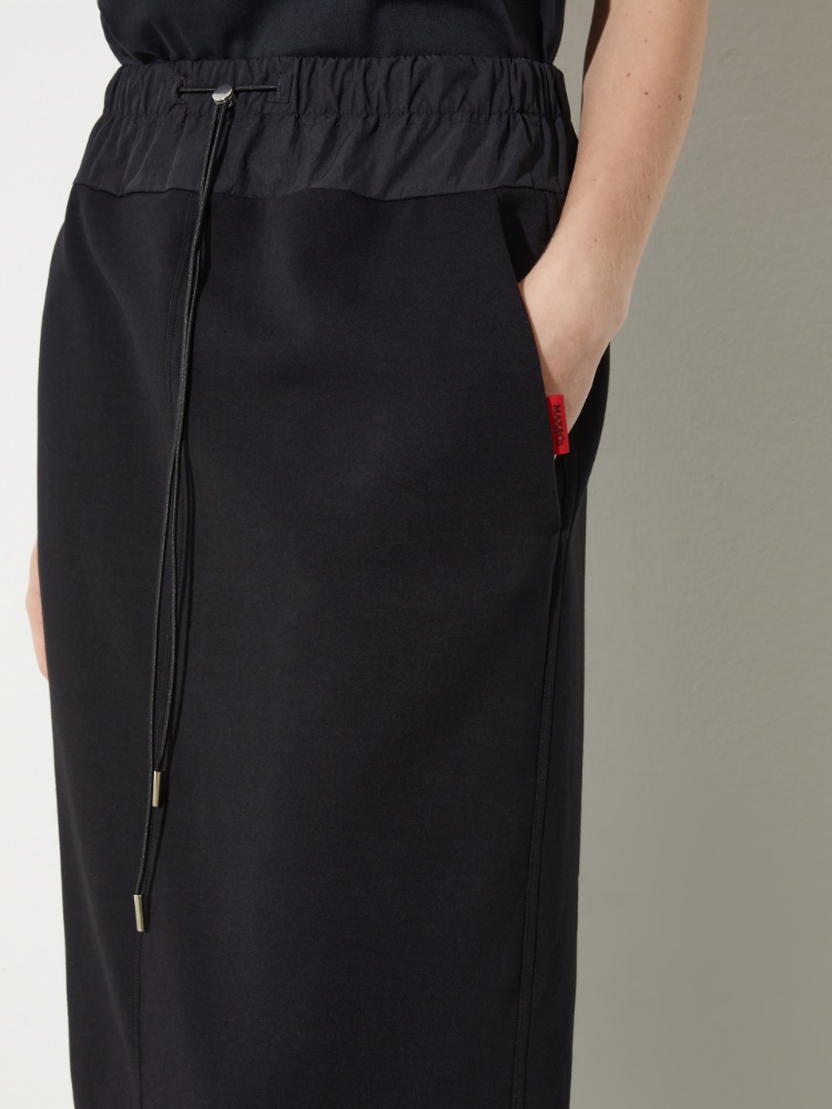 Jersey and nylon skirt - MAX&Co. - 3