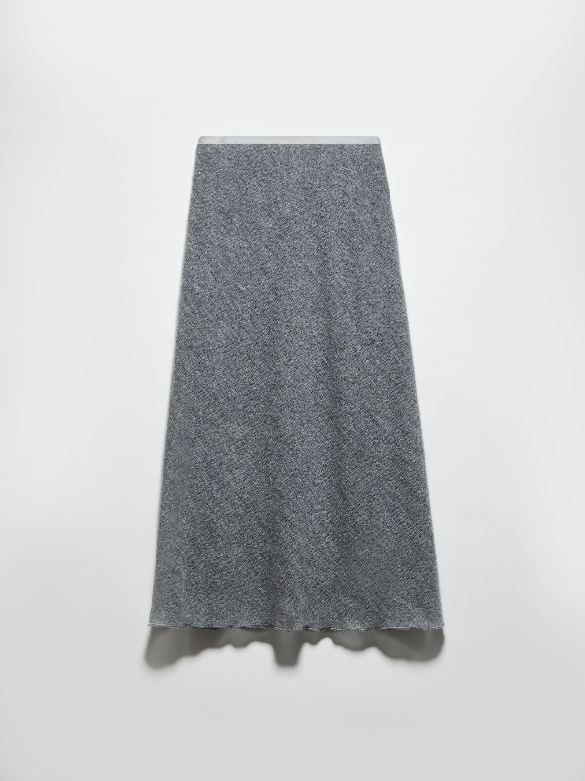 Gauze midi skirt - MEDIUM GREY - MAX&Co. - 5