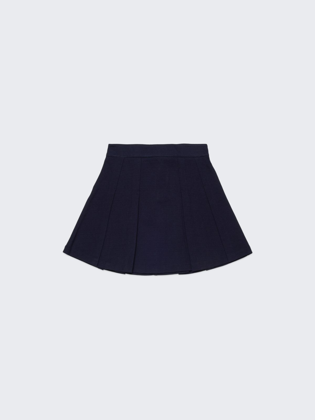 Short skirt in Milan stitch KID - LIGHT BLUE - MAX&Co. - 2