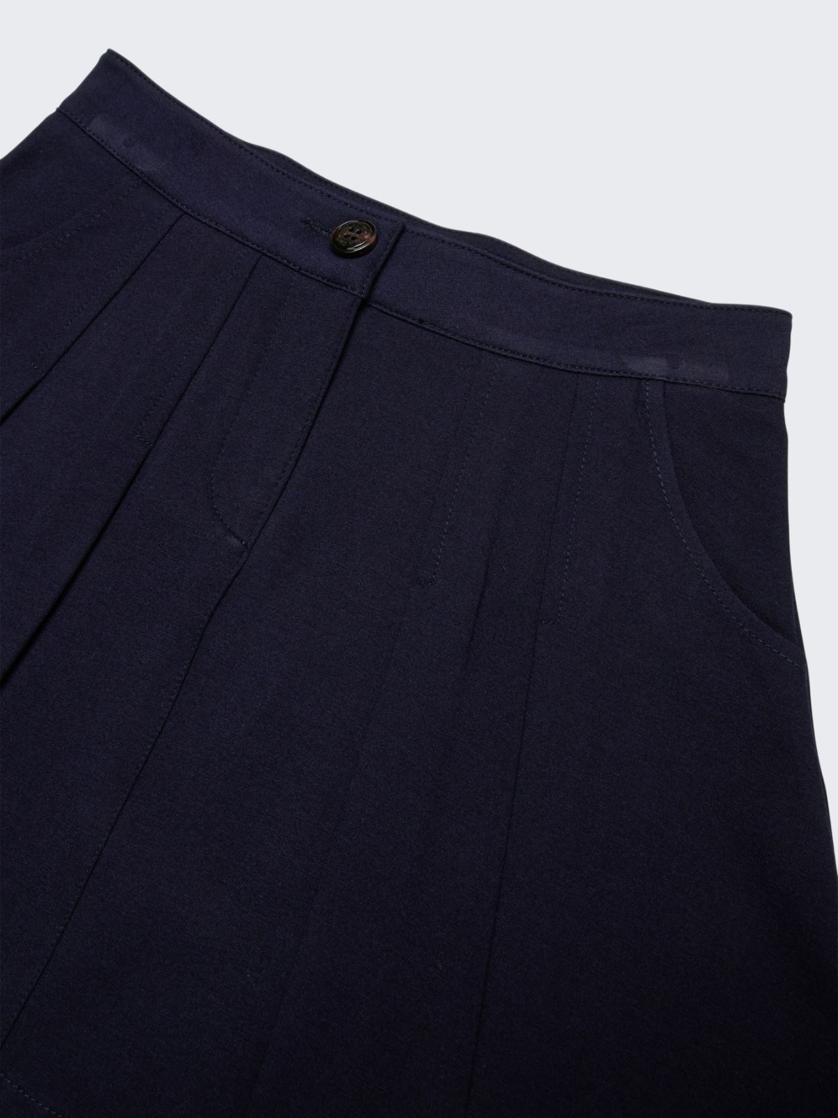 Short skirt in Milan stitch KID - LIGHT BLUE - MAX&Co.