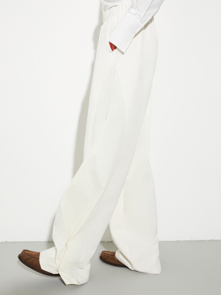 Cotton-blend and nylon joggers - MAX&Co. - 4