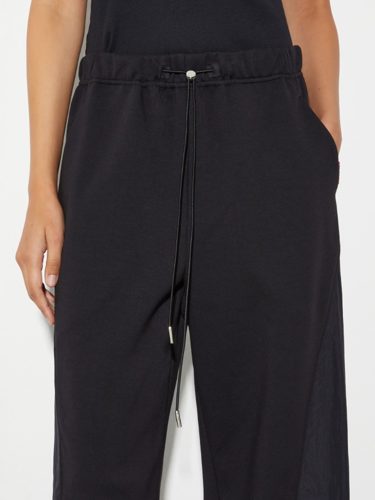 Cotton-blend and nylon joggers - MAX&Co. - 3