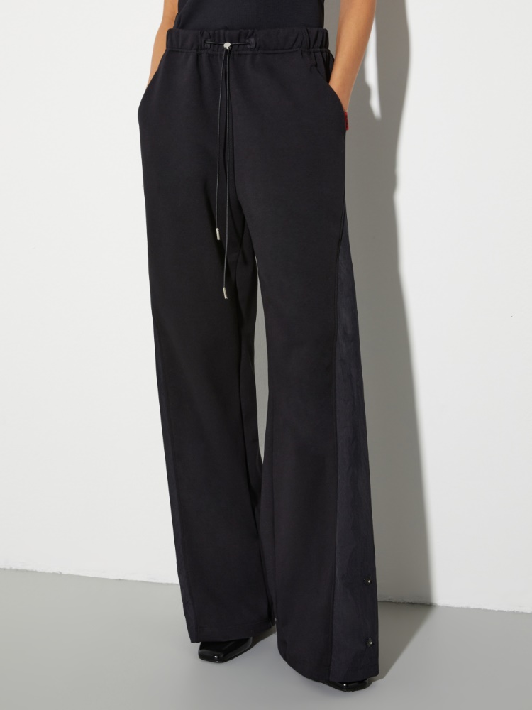 Cotton-blend and nylon joggers - MAX&Co.
