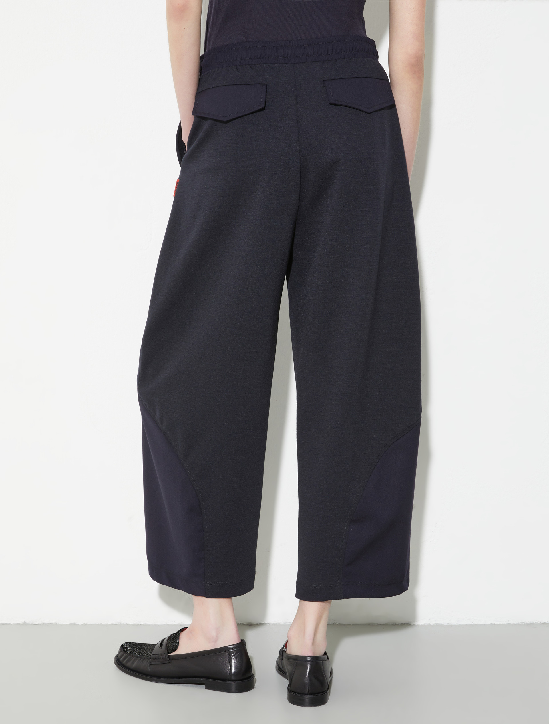 [ファビオラ]  サルトリアル シフト クロップド パンツ - NAVY - MAX&Co. - 2