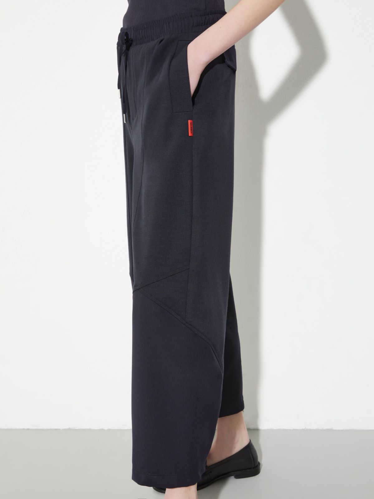 [ファビオラ]  サルトリアル シフト クロップド パンツ - NAVY - MAX&Co. - 3