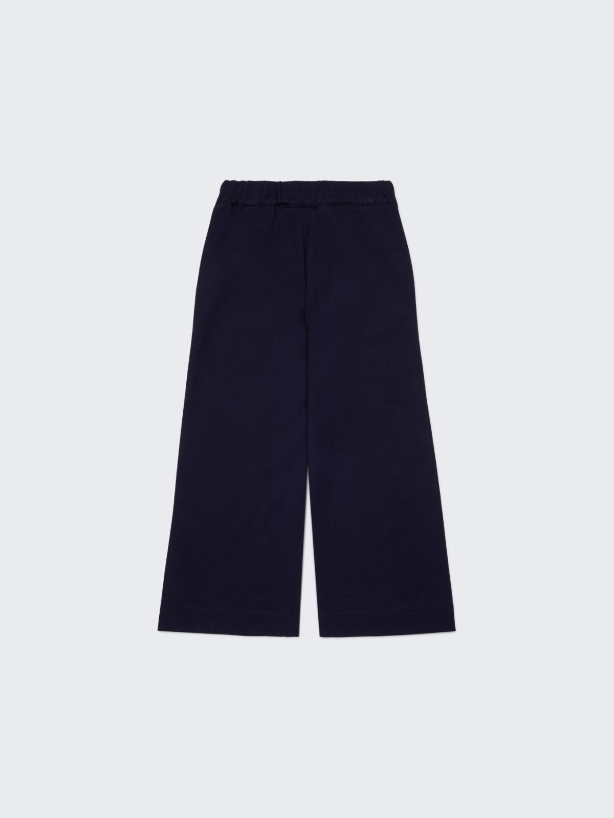 Wide leg pants in Milan stitch KID - LIGHT BLUE - MAX&Co. - 2