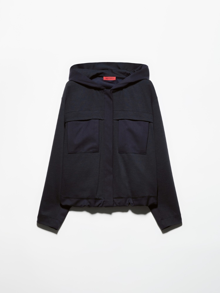 Sartorial Shifts hooded jacket - NAVY - MAX&Co.