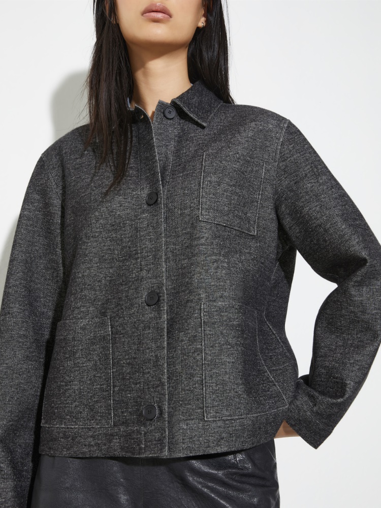 Patterned jersey jacket - MAX&Co. - 3