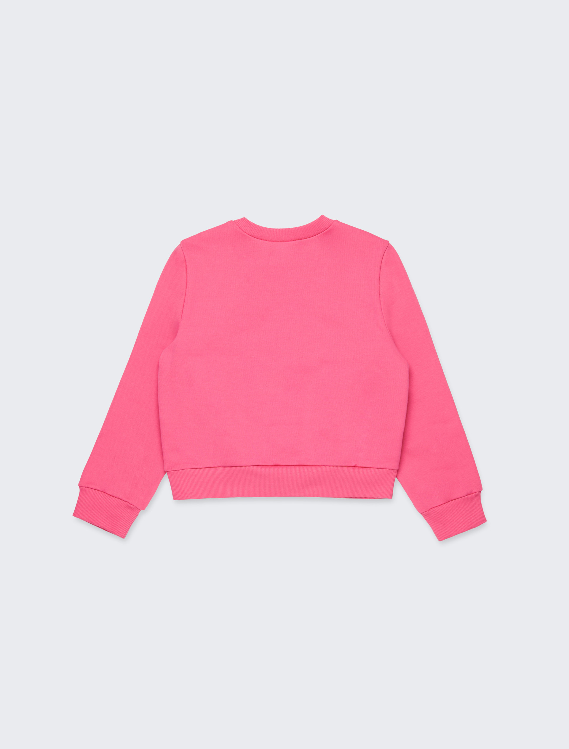 Branded crew-neck sweatshirt KID, pink | MAX&Co. Branded crew-neck sweatshirt KID - PINK - MAX&Co. - 2