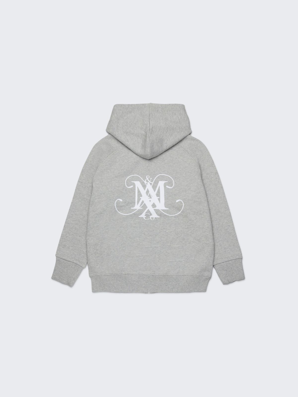 Hoodie mit Emblem auf dem Rücken KID - MELANGE GRAU - MAX&Co. - 2