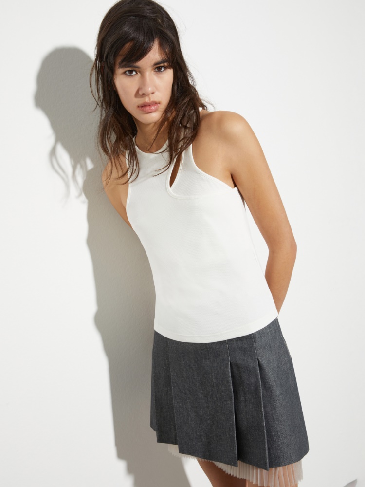 Ribbed cut-out vest top - MAX&Co.
