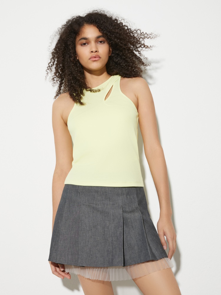 Ribbed cut-out vest top - MAX&Co.