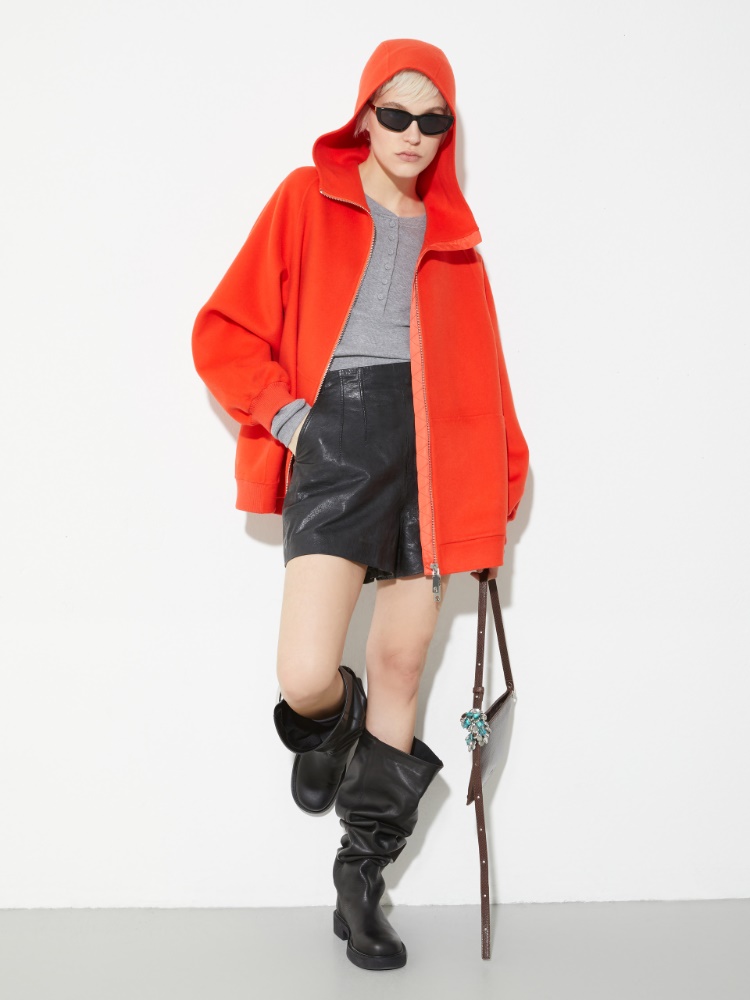 Henleyshirt aus geripptem Jersey - MAX&Co. - 4