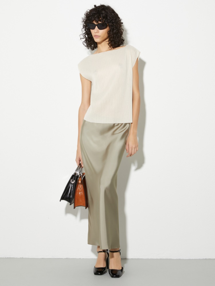 Pleated jersey top - MAX&Co. - 4