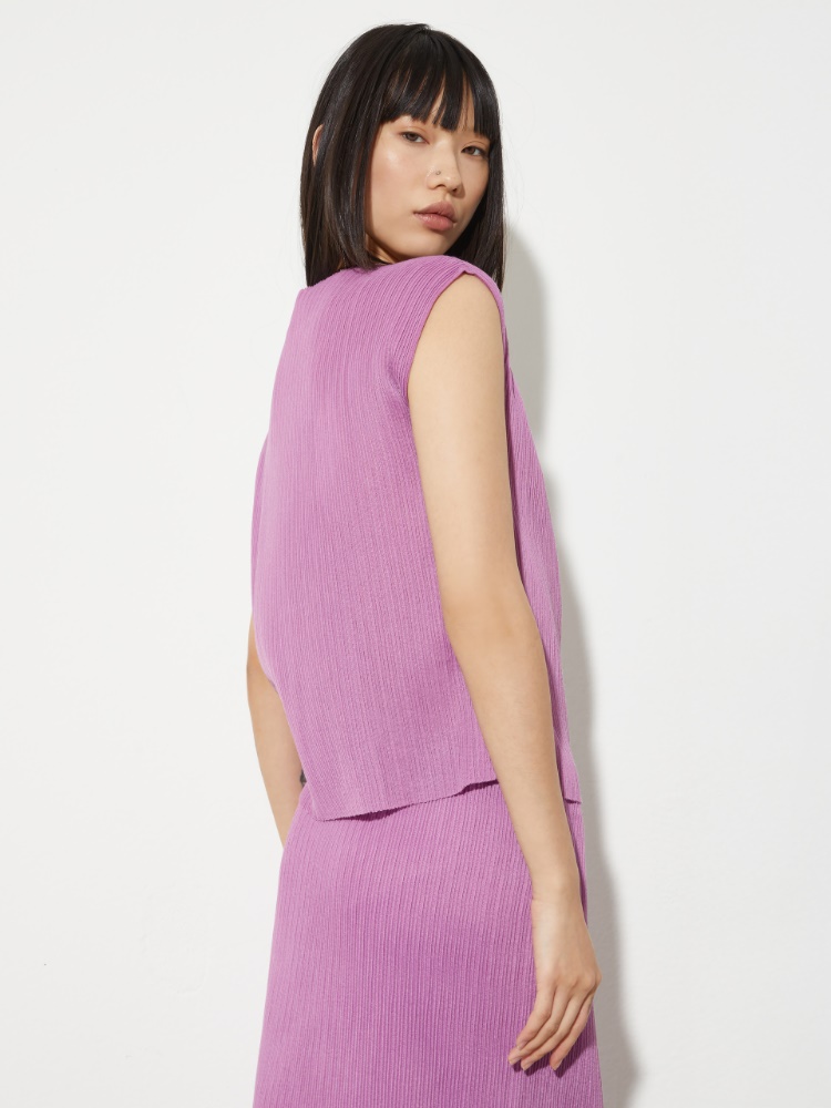 Pleated jersey top - MAX&Co. - 2