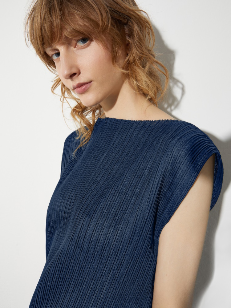 Pleated jersey top - MAX&Co. - 3