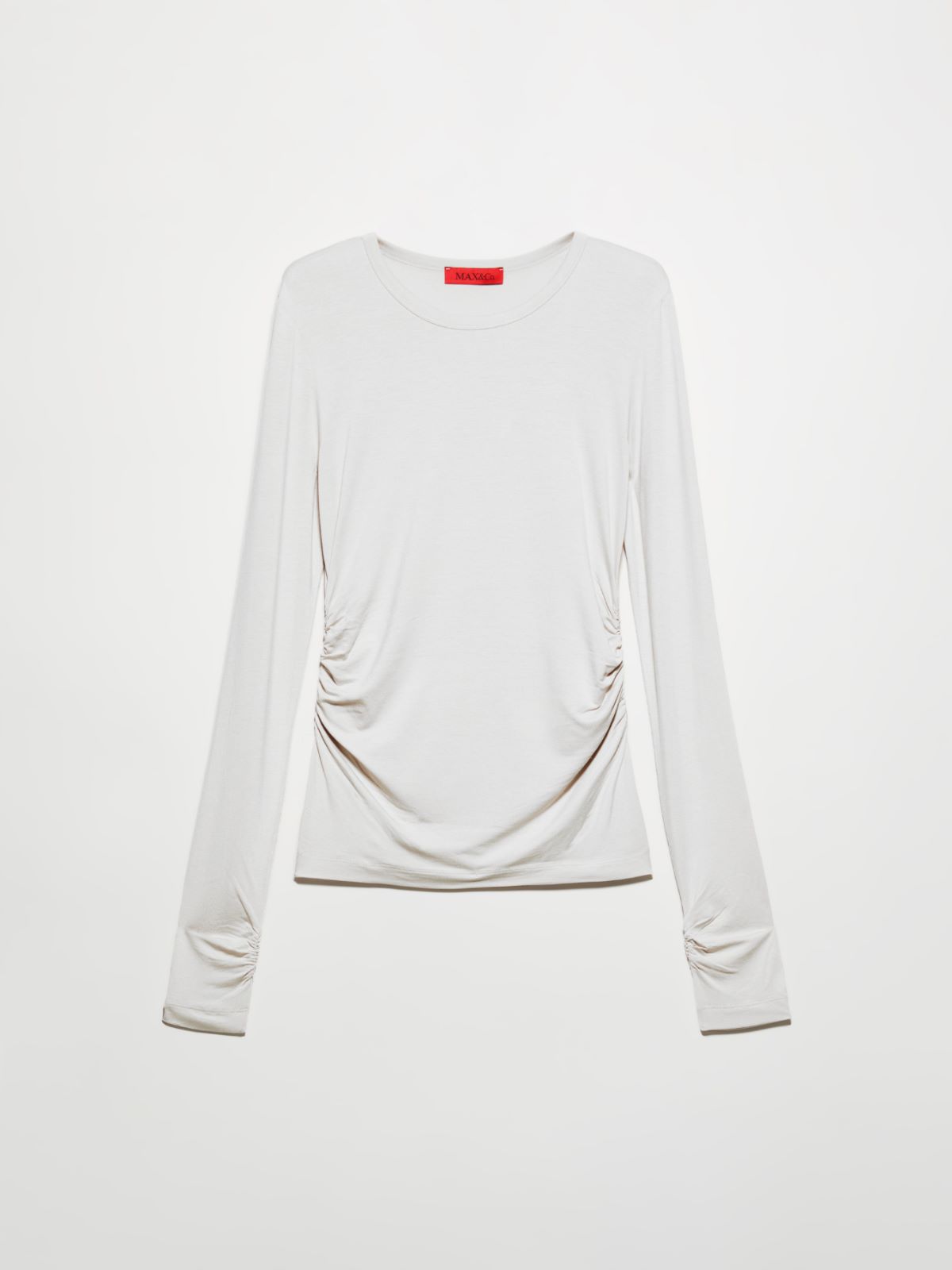 Flowing draped T-shirt - ICE - MAX&Co. - 5